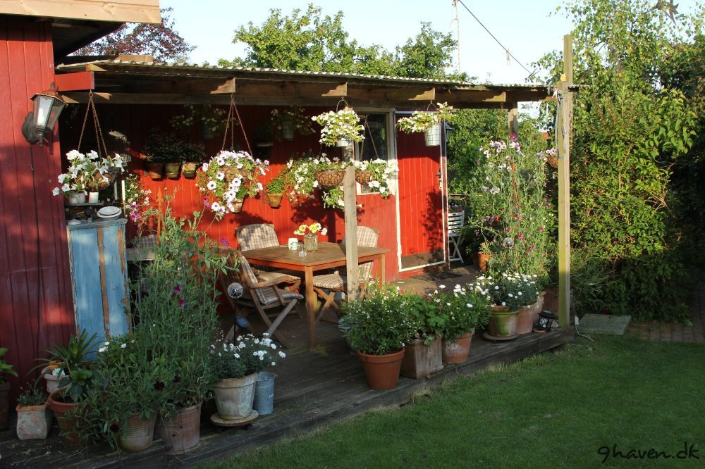 Den hvide vest terrasse