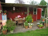 Gammelt terrassetag
